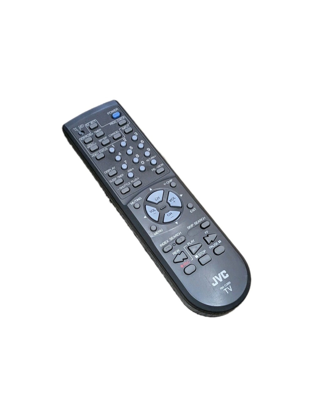 JVC RM-C345 Genuine OEM TV/VCR/CATV Remote Control RM-C389 - Picture 2 of 5